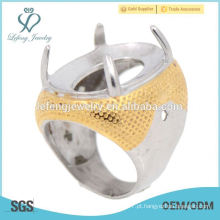 O mais novo anel de batu de indonésia feito pelo anel da forma do aço inoxidável para o melhor preço